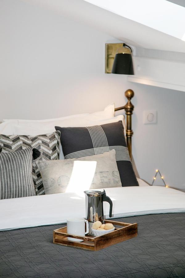 ニースCocoon Loft - Magnifique Loft Sous Toit, Refait A Neuf, Vues Splendides, Clim, Wifiアパートメント エクステリア 写真