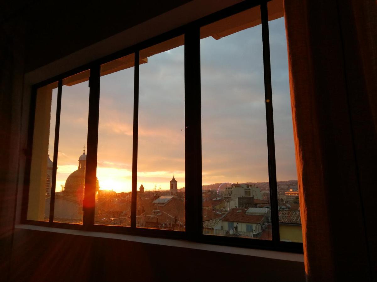 ニースCocoon Loft - Magnifique Loft Sous Toit, Refait A Neuf, Vues Splendides, Clim, Wifiアパートメント エクステリア 写真